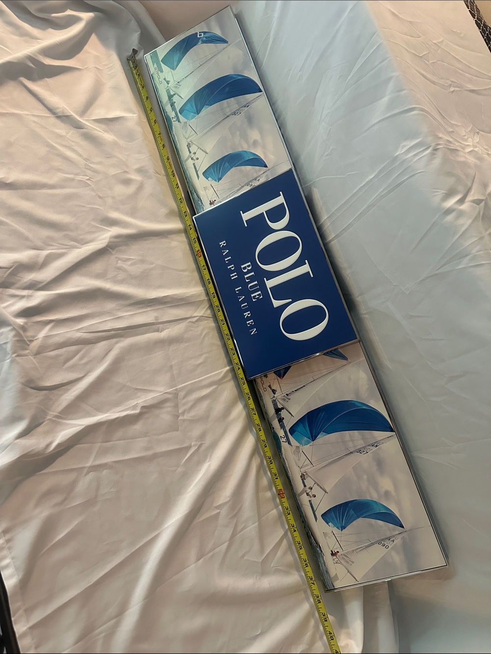 Polo by Ralph Lauren Blue Sailboat Wall Art